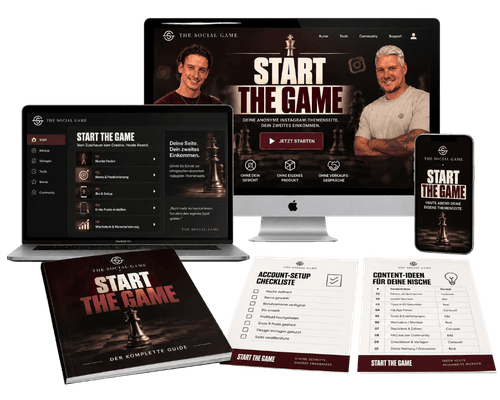 Start The Game™ – Minikurs: Guide, Checklisten und Zugang auf allen Geräten